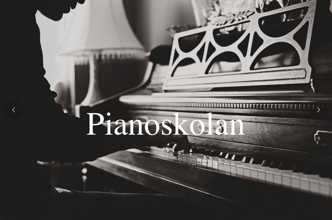 Bild på en pianist