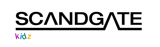 Scandgate kidz Logo Svart