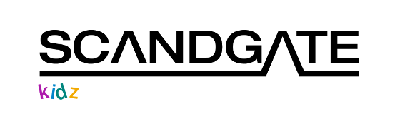 Scandgate kidz Logo Svart